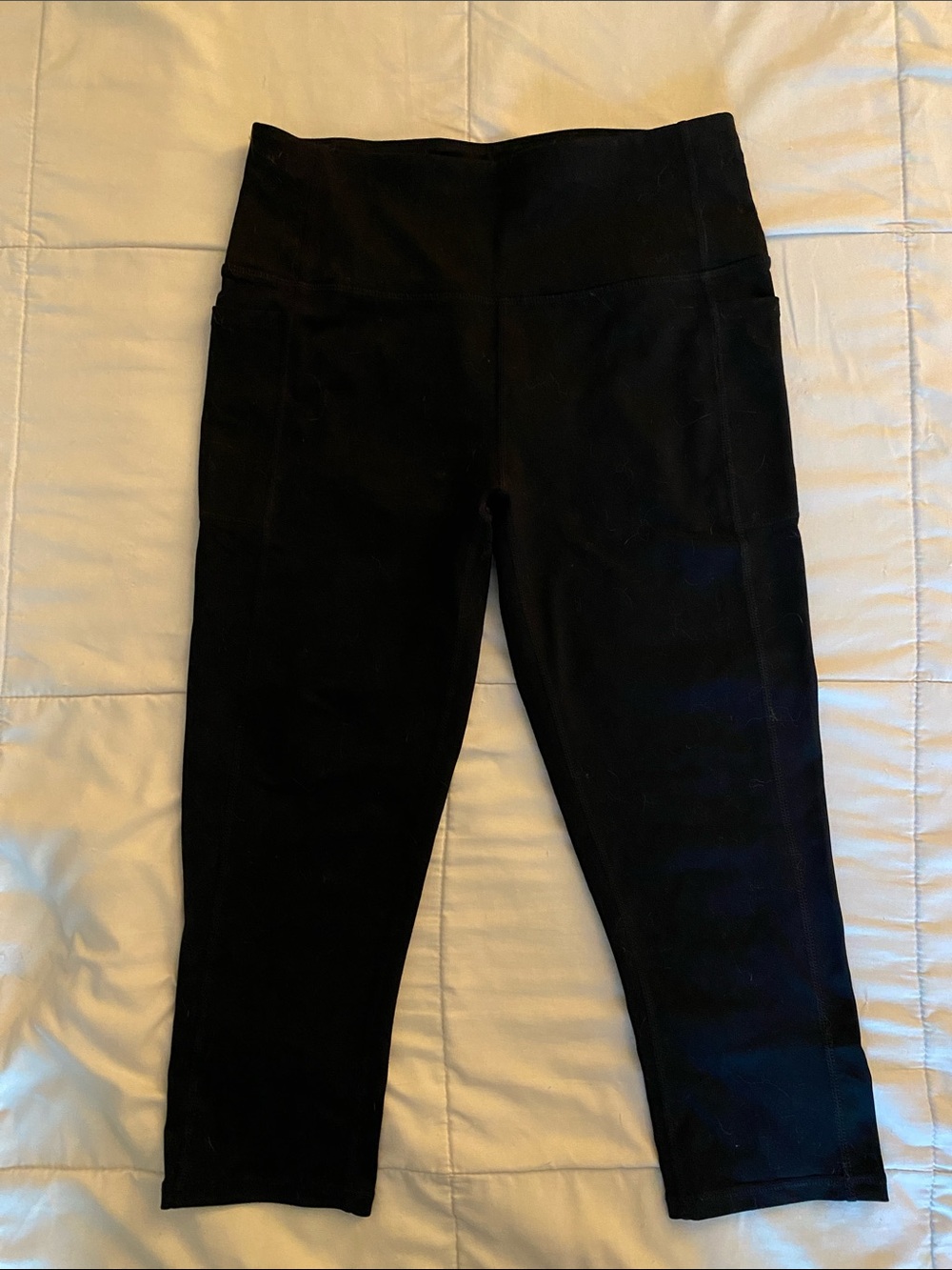 Skechers Black High-Waist Performance Capri Leggings